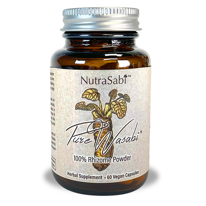PureSabi™ - Nutraceutical Grade Wasabi Rhizome Powder in Vegan Capsules
